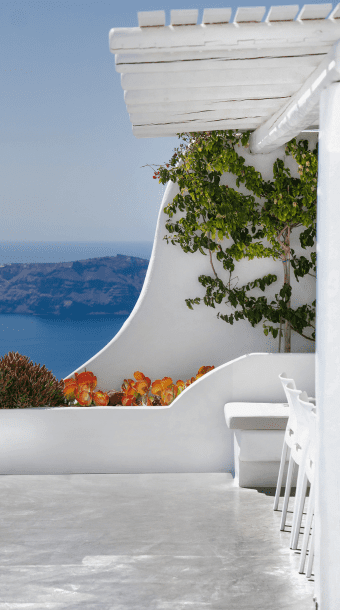 erossea villa terrace bar area