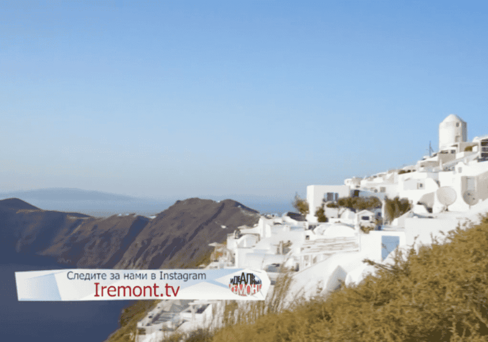 Snippet of Erossea Villa in Santorini by Iremont.tv, one of the most popular TV shows in Russia